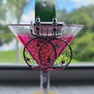 Embellish Wire silvertone Earrings 